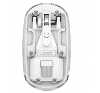 LW-055   双模无线4D透明充电鼠标