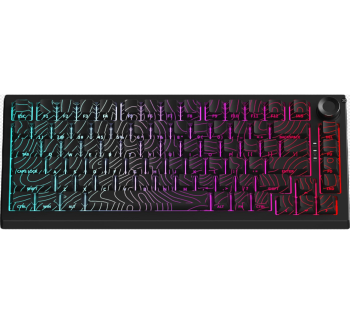 MK-110G   三模全铝合金机械键盘