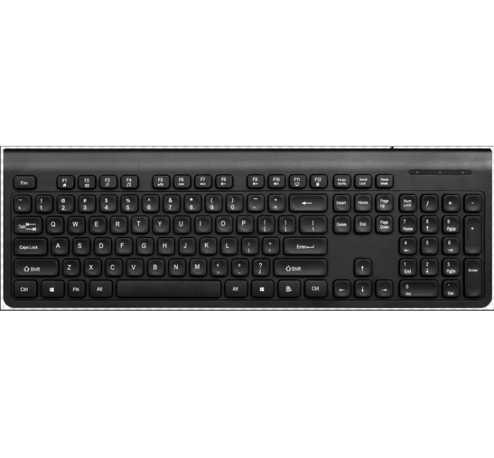 SK-027   104 Keys Wired Membrane Business Keyboard