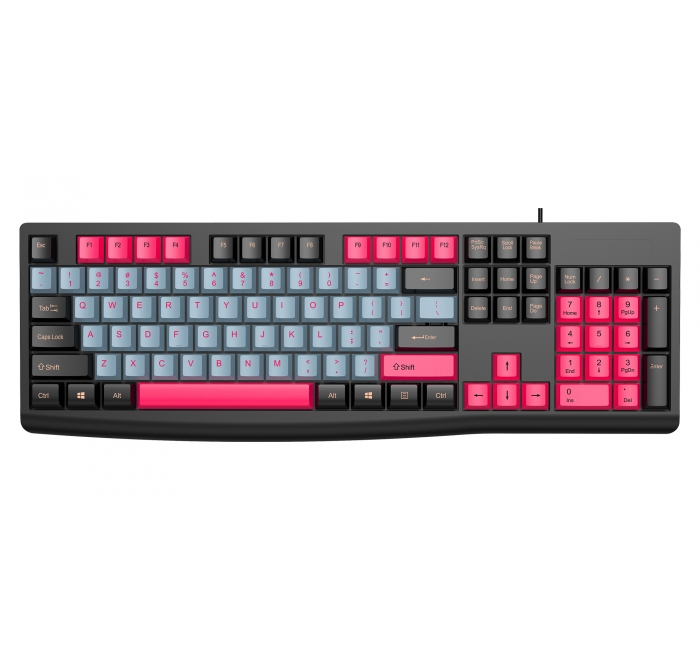 SK-119    104 Keys Wired Membrane Business Keyboard