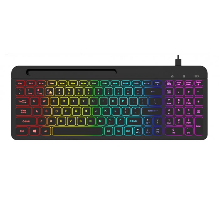 SK-087   100 Keys  Wired LED Lighting Gaming Keyboard